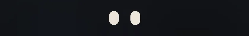 Miles's two eyes, the face it wears at the top of its panel and in your menu bar.